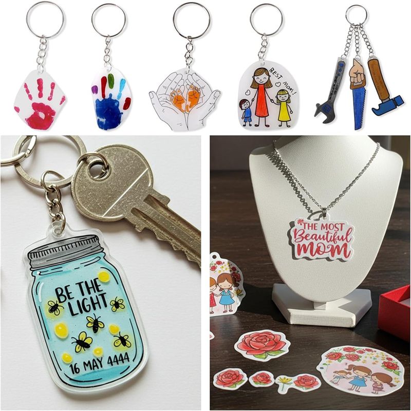 LIKE WISH Krimpfolie kunstblad - Art And Craft For Mother'S Day recensie en prijs