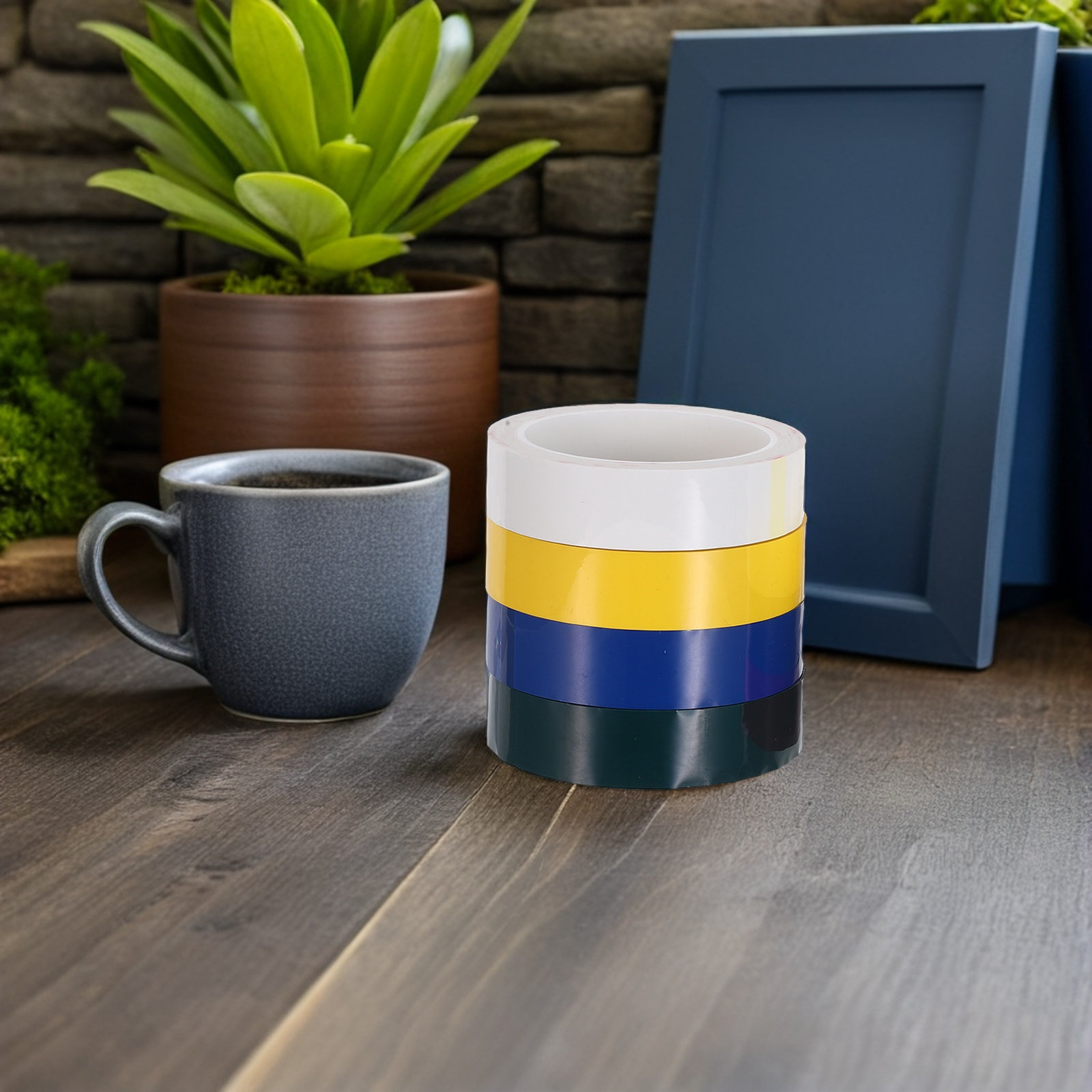 8 stuks kleurrijke afplaktape, - Art Craft School recensie en prijs