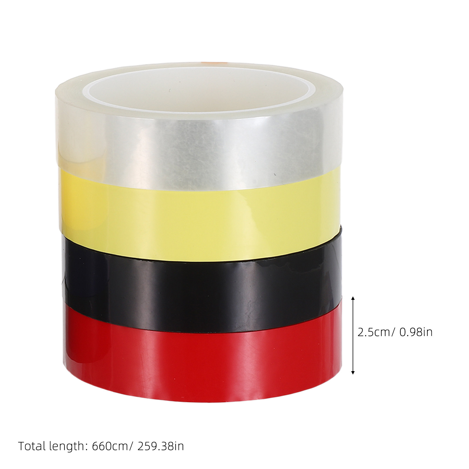 8 stuks kleurrijke afplaktape, - Art Craft School recensie en prijs