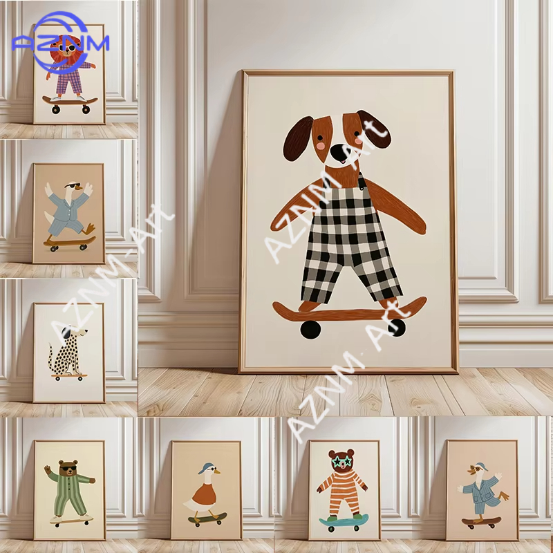 1PC Grappige Dieren Skateboard - Art Craft Duck recensie en prijs