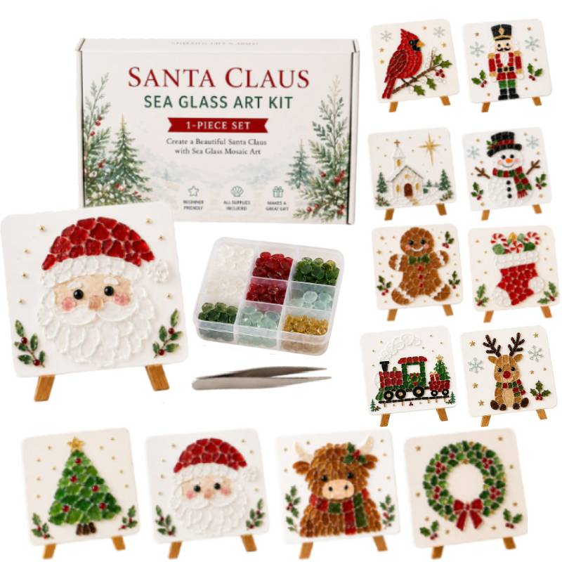 Kerst Zee Glas Kunstset, DIY S - Art And Craft For Xmas recensie en prijs