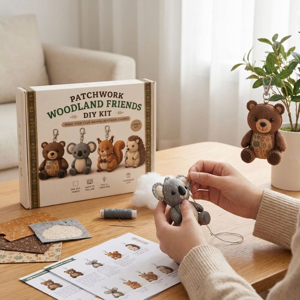 Voorgeknipte stof 3D vilt naai - Art Craft Cat recensie en prijs