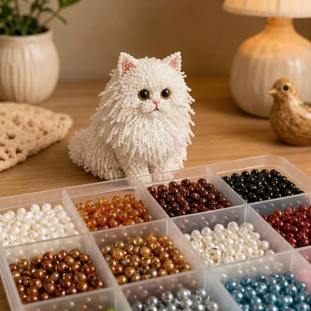 Handgemaakte DIY dieren kralen - Art Craft Cat recensie en prijs