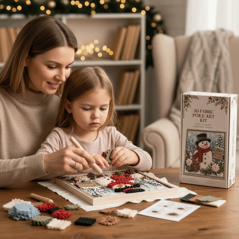 Geen naaiwerk nodig, Kerst Pok - Art And Craft For Xmas recensie en prijs