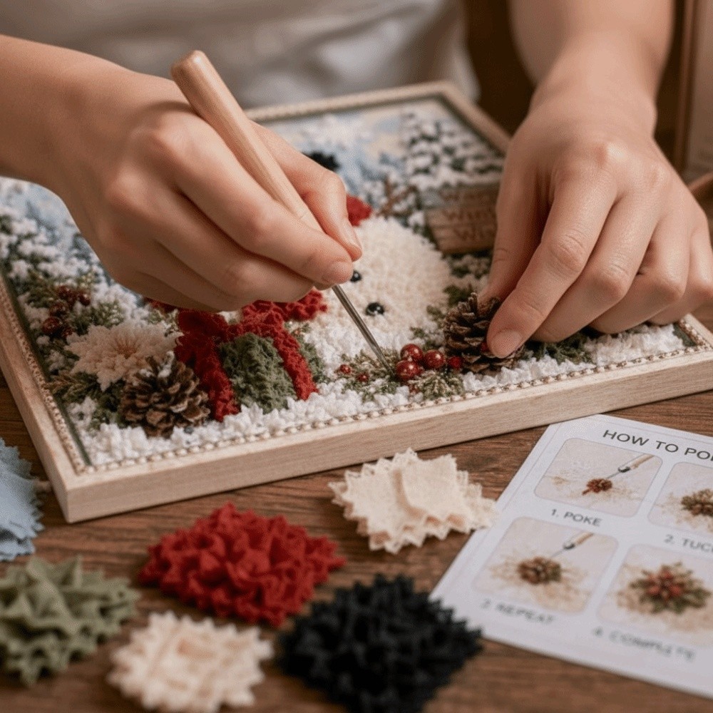 Geen naaiwerk nodig, Kerst Pok - Art And Craft For Xmas recensie en prijs