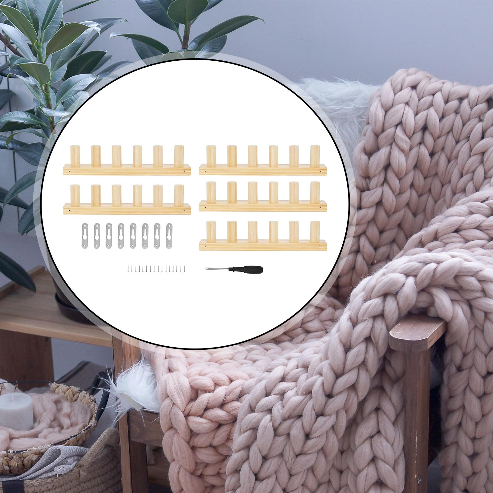 Draagbare houten breiklos voor - Loom Weaving Frame recensie en prijs