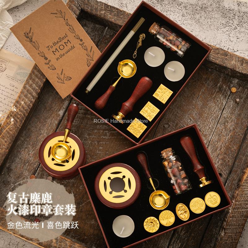 Lakzegel Zegel Zegel Set Gelak - Batik Wax Kit recensie en prijs
