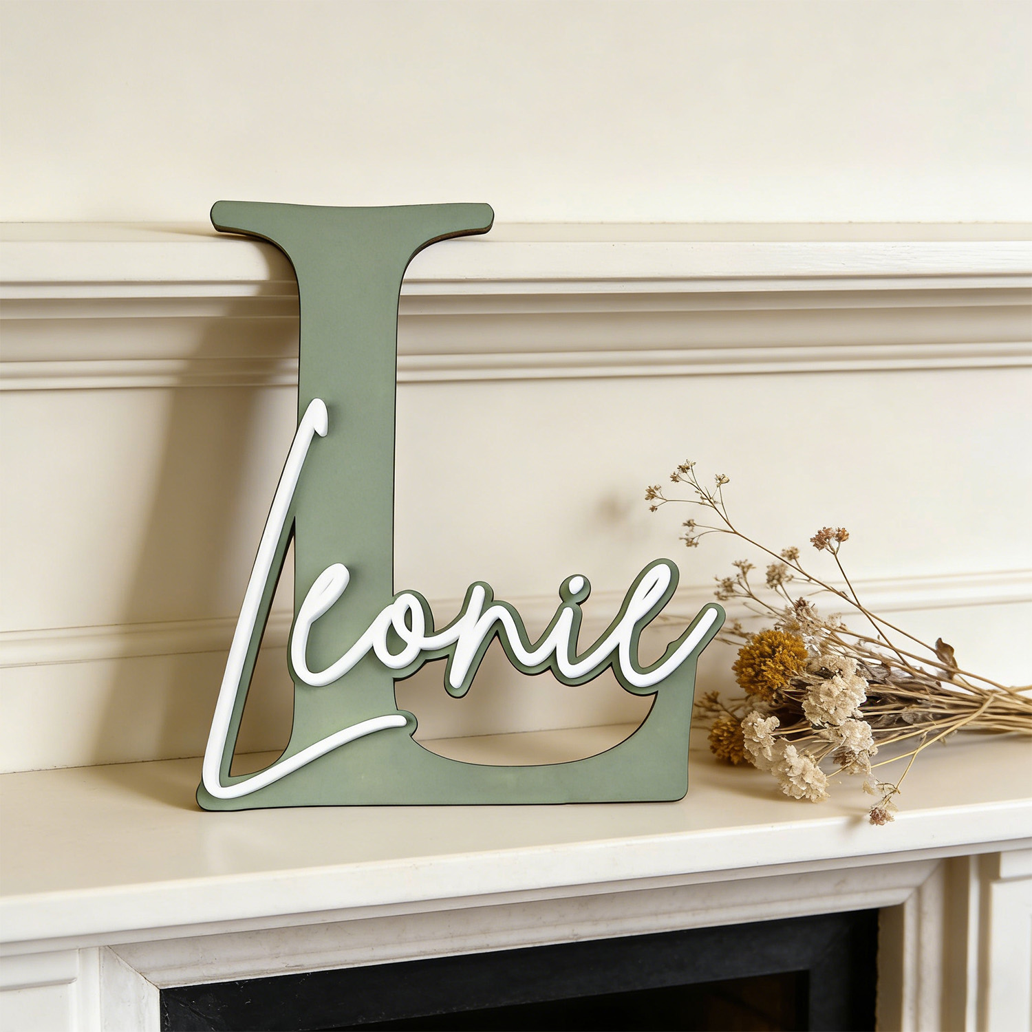 1 stuk dubbellaags houten naam - Art Craft Christmas recensie en prijs