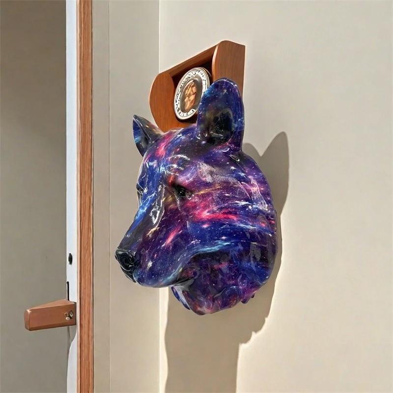 Vintage stijl hars dieren wand - Art Craft Lion recensie en prijs