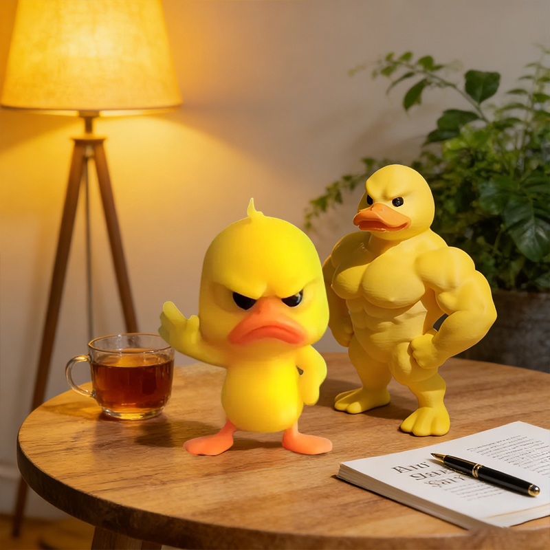 1/3pcs Boze Gele Eend Standbee - Art Craft Duck recensie en prijs