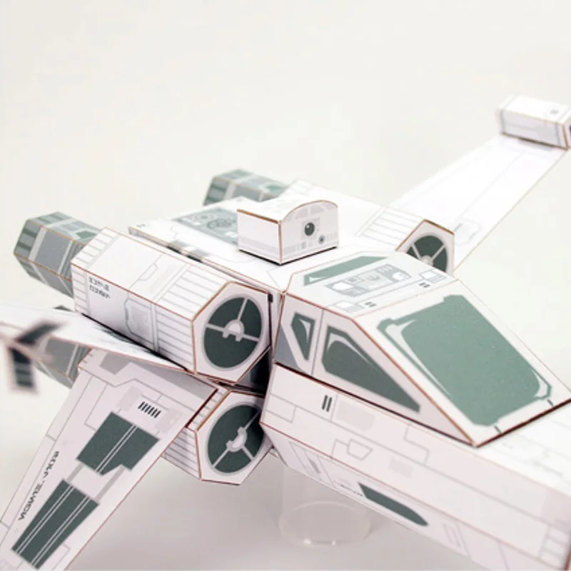 X-WING Fighter Wit Papier Mode - Art X Craft recensie en prijs