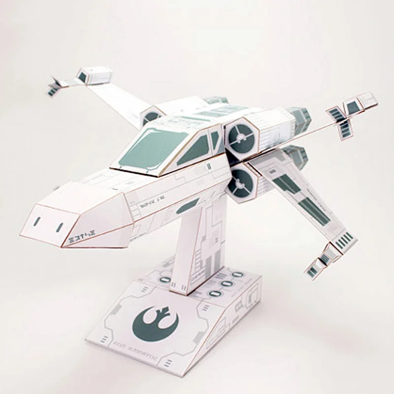 X-WING Fighter Wit Papier Mode - Art X Craft recensie en prijs