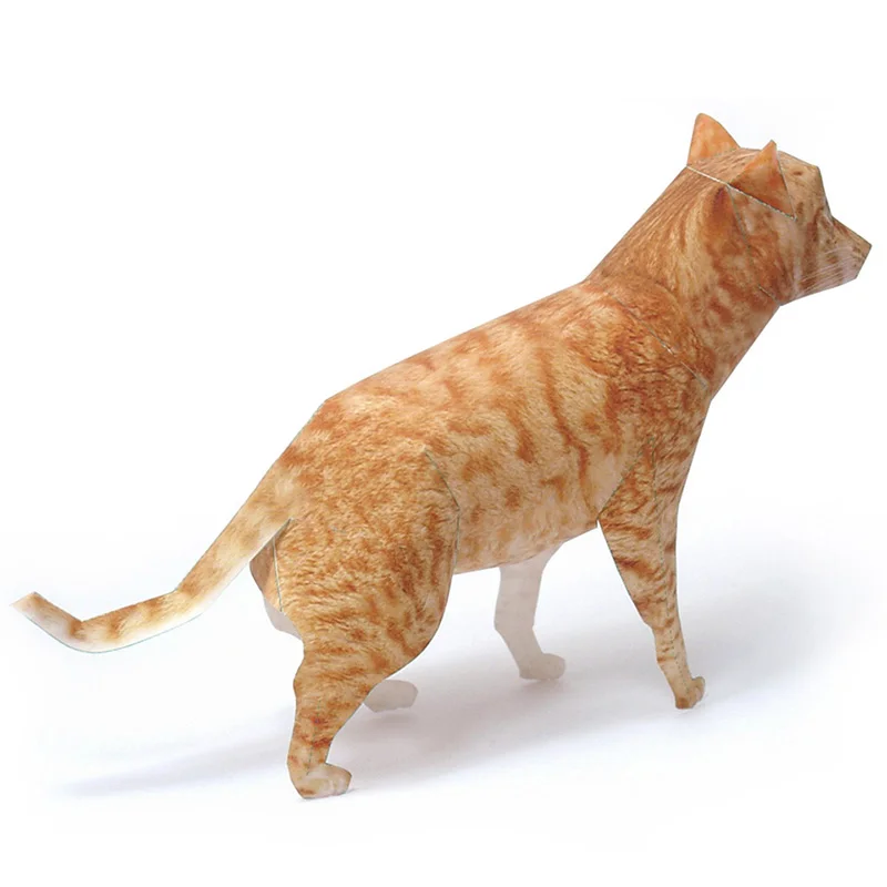 Ocicat Kat Oranje Tabby Origam - Art Craft Cat recensie en prijs